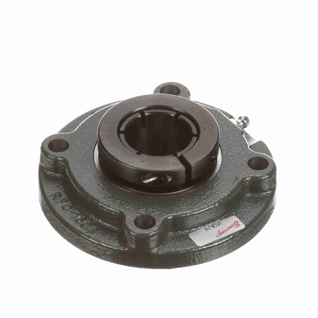 Browning Mounted Cast Iron Flange Cartridge Ball Bearing, 52100 Bearing Steel, Concentric Lock VFCB-219